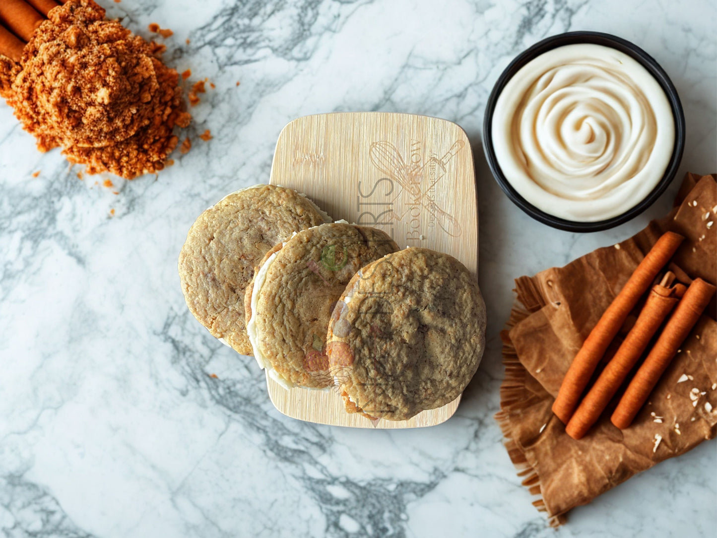 Carrot Cake Cookie Shanwich